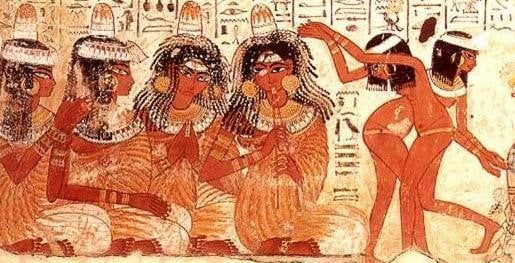 Egyptian dance paintings