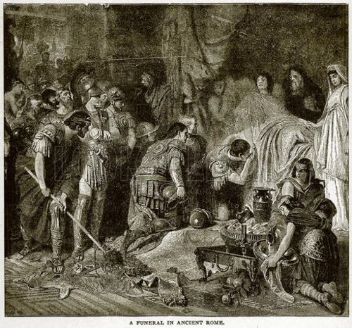 Funeral in ancient Rome