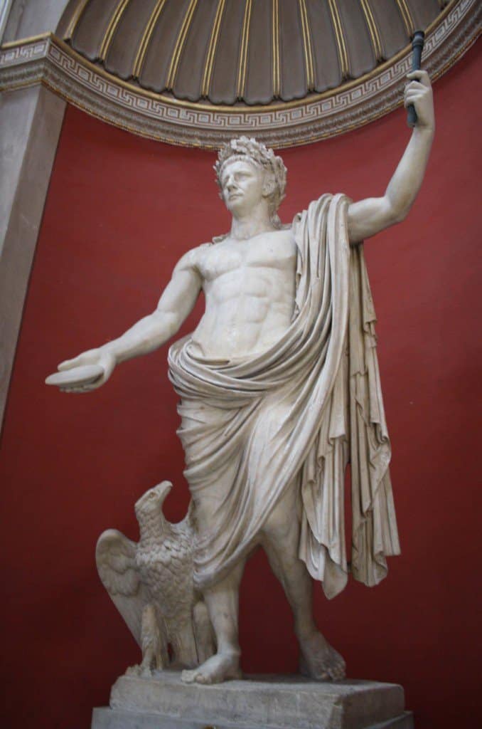 Roman god Jupiter