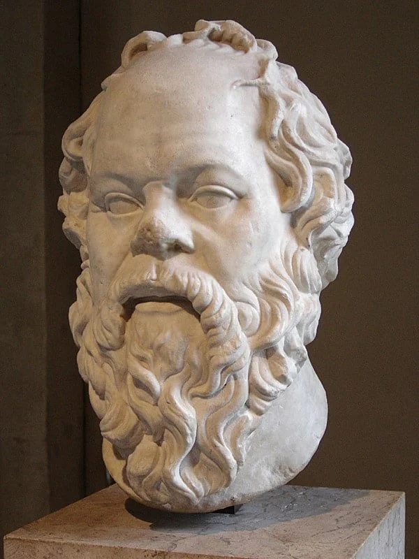 Socrates, Louvre: Greek philosopher