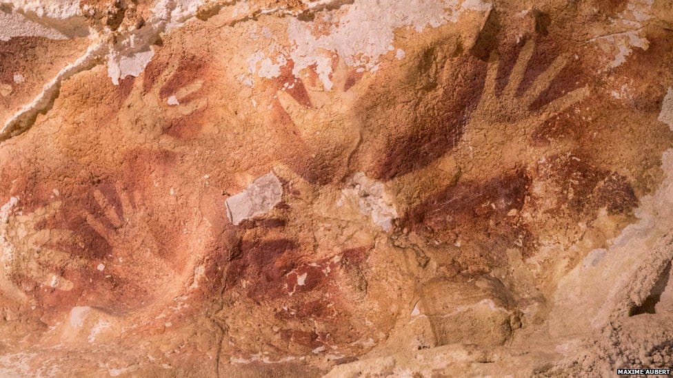 Sulawesi cave art (37,900 BC)