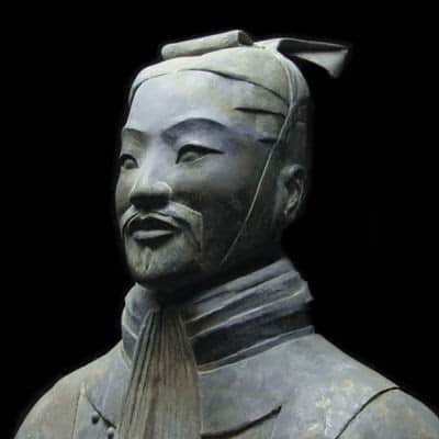 Ancient Chinese military warrior, Sun Tzu