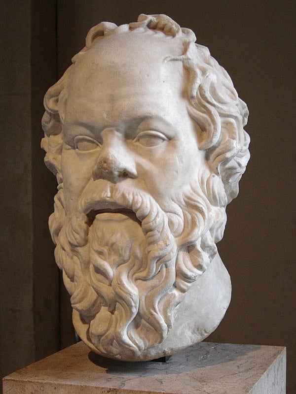 Greek philosopher Socrates, Louvre