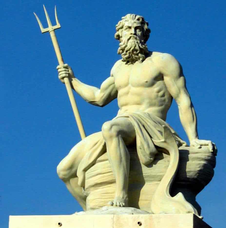 Ancient Greek god Poseidon