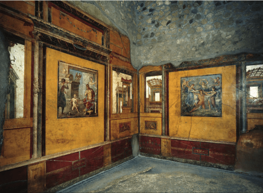 Ixion Room, House of the Vettii in Rome