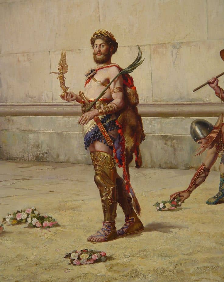 Commodo, gladiatore romano