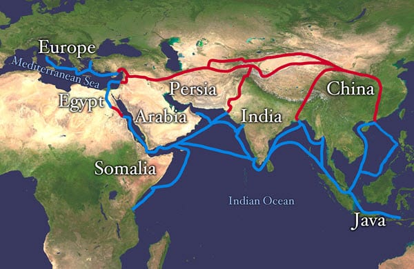 Silk Road: Chinese invention