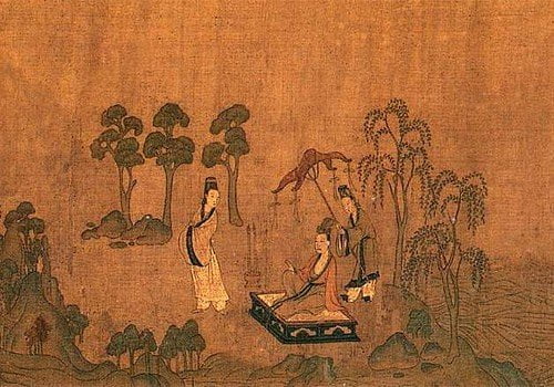 Gu Kaizhi paintings