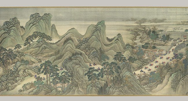 Landscape paintings in ancient China