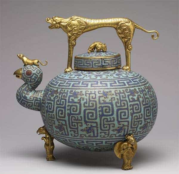 Cloissone art in ancient China