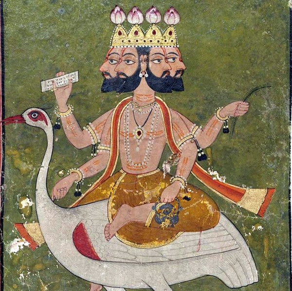 Brahma, Hindu trinity god