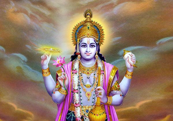 Vishnu, Hindu trinity god