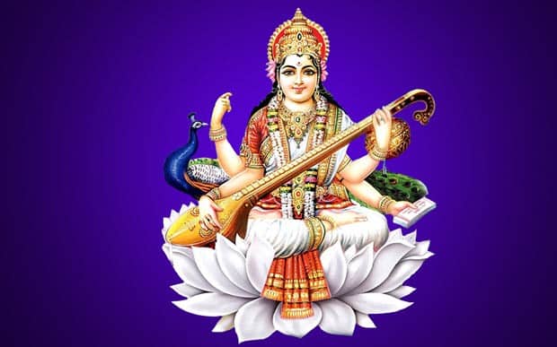 Saraswati, goddess of wisdom
