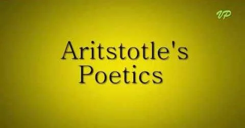 Poetics, Aristotle