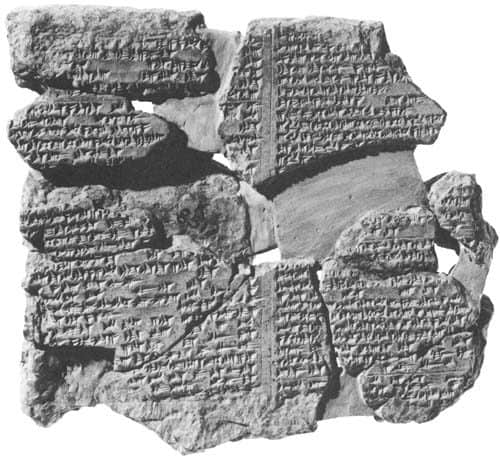 Epic of Gilgamesh tablet