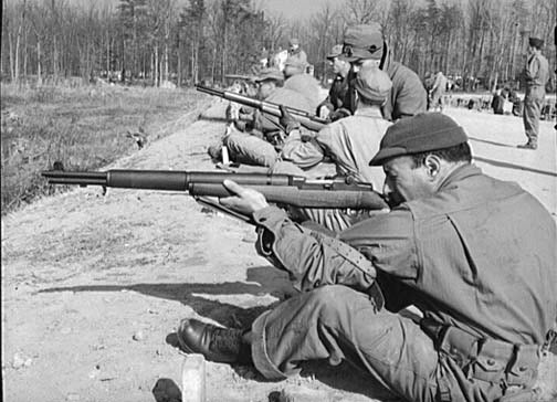 M1 Garand rifle, World War II