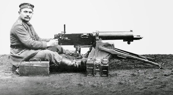 world war 1 guns and weapons