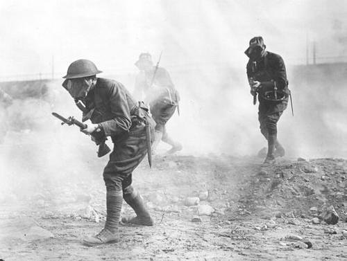 Phosgene and tear gas, World War I