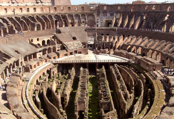 The Colosseum was known as the Flavian Amphitheater