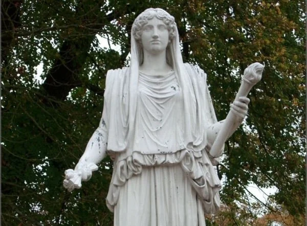 Ceres, the goddess of agriculture and motherly relationships