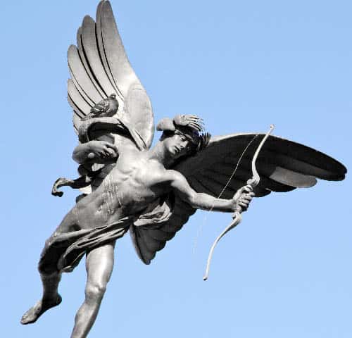 Cupid, the Roman god of love