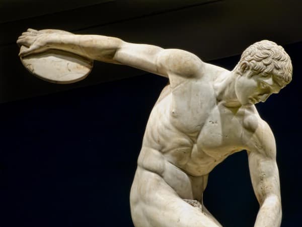 Discus throw, ancient Greece games