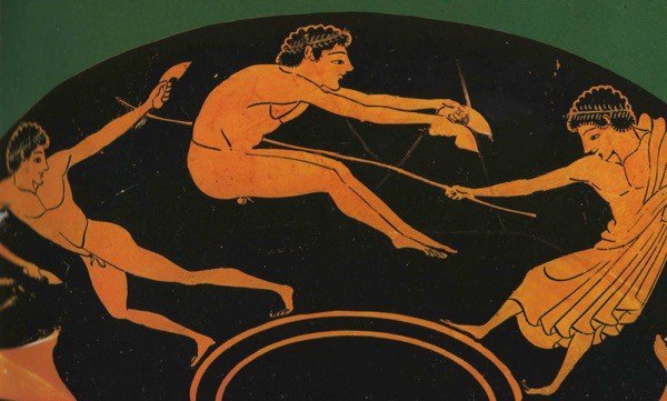 Jumping: ancient Greece