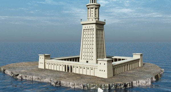 The Lighthouse at Alexandria, Egypt