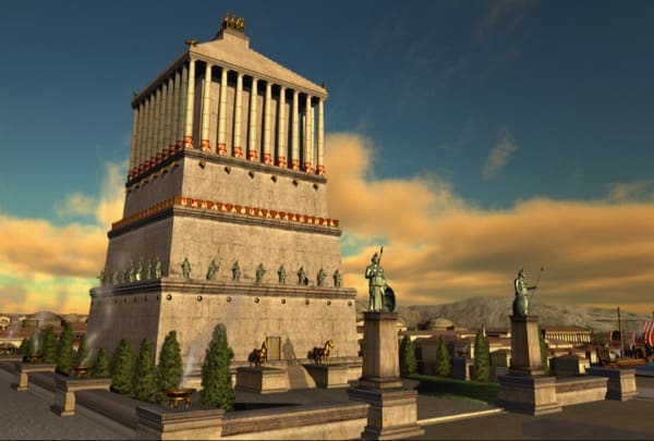 The Mausoleum at Halicarnassus, Turkey