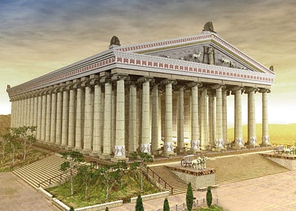 The Temple of Artemis at Ephesus, Greece