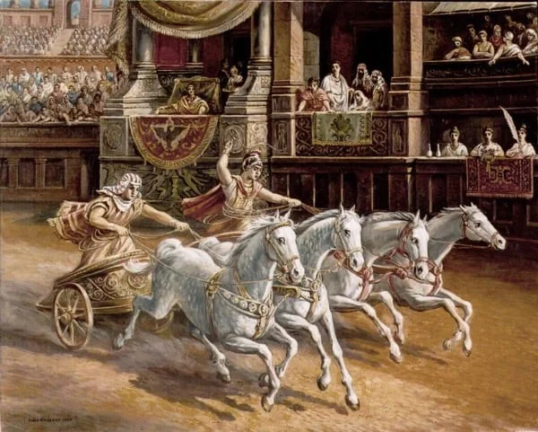 Chariot racing, ancient Greece games
