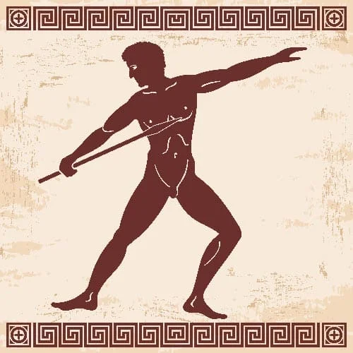 Javelin throwing, ancient Greece games