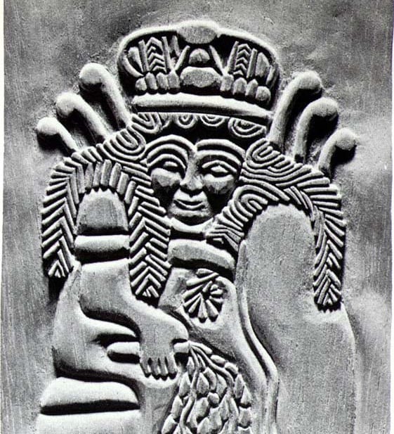 Ninhursag, the mother goddess of mountains