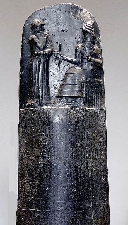 The Stele of Hammurabi