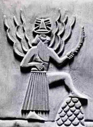 Utu Sumerian sun god