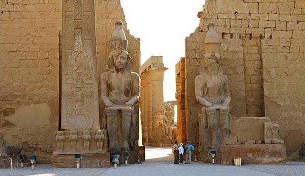 Entrance of Luxor Temple