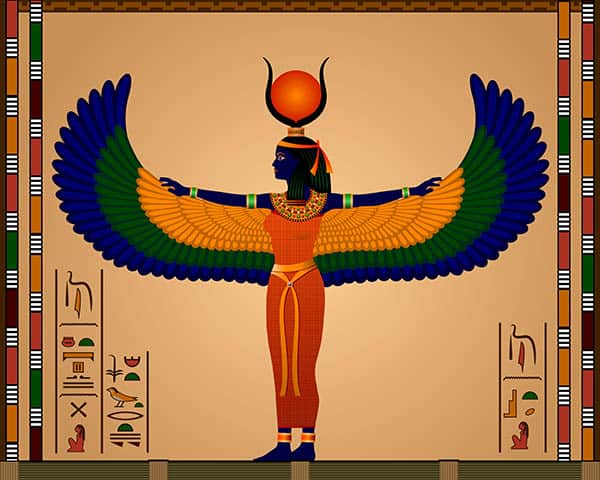 Isis Egyptian Goddess