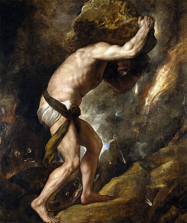 Sisyphus Painting