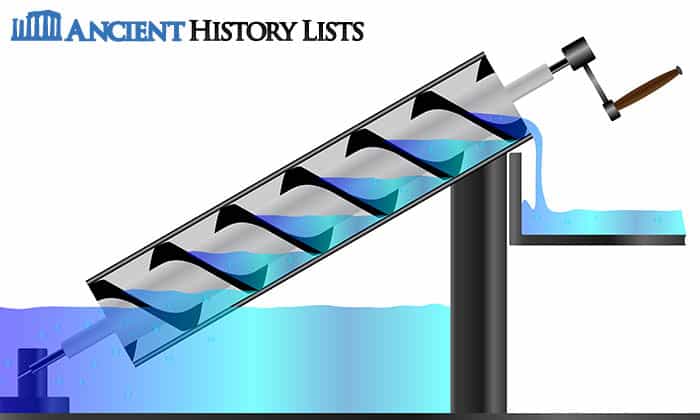 Archimedes Screw in use