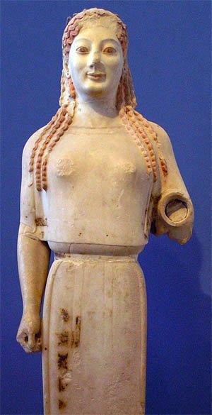 Peplos Kore Statue