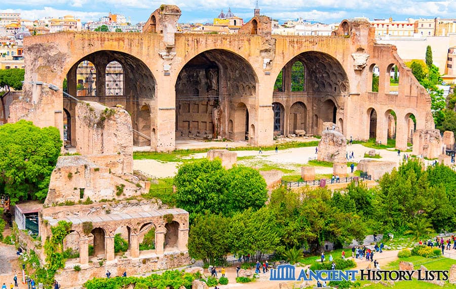 Basilica of Maxentius in Rome