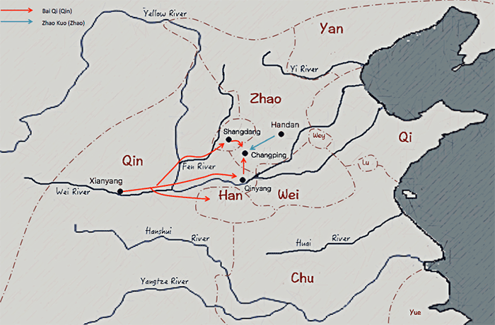 Battle of Changping Map