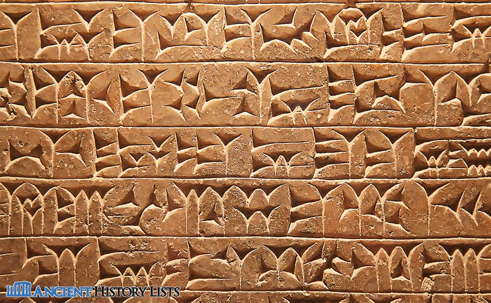Cuneiform Writing