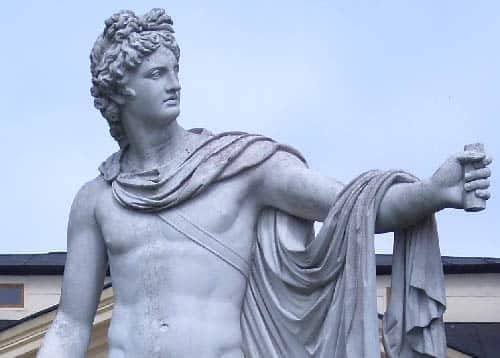 Apollo, the Roman god of sun, music, and prophecy