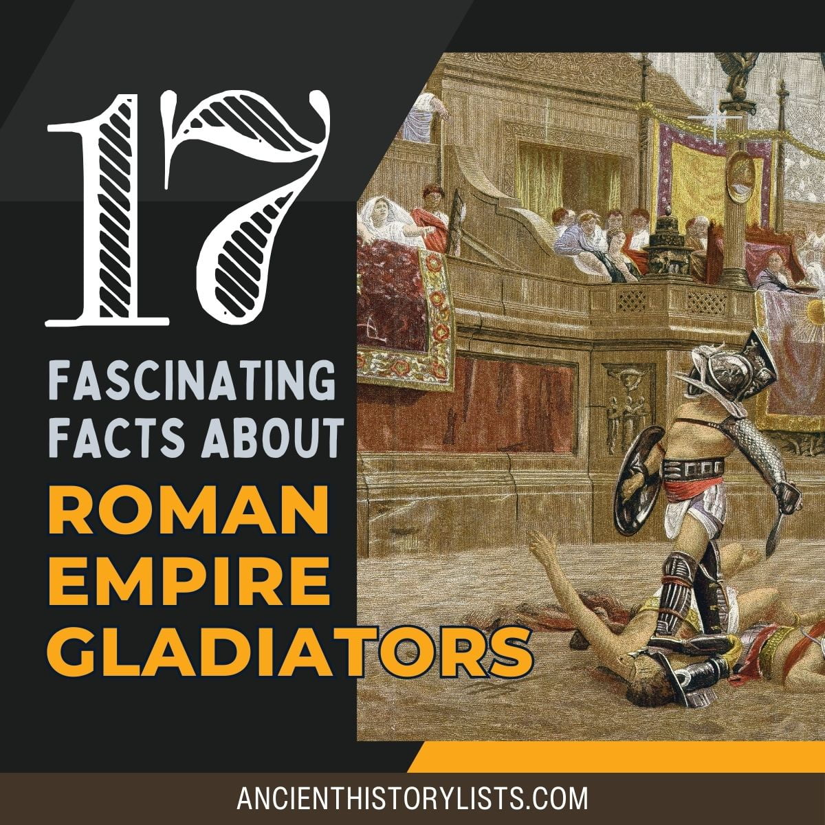 Facts about Gladiators in the Roman Empire