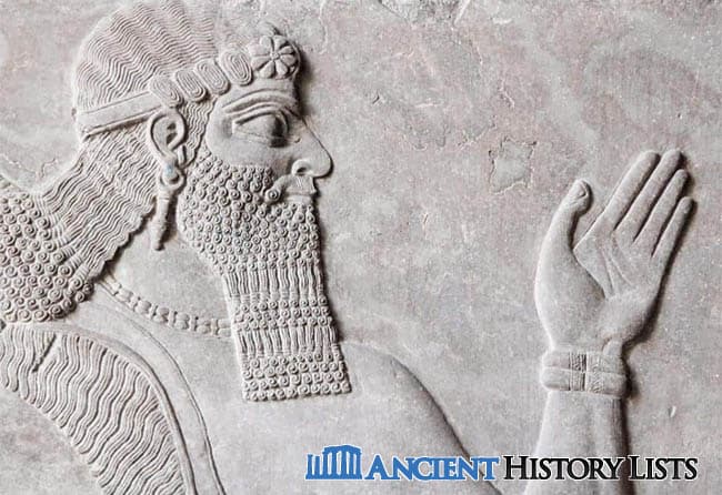 Hammurabi king of Babylonia