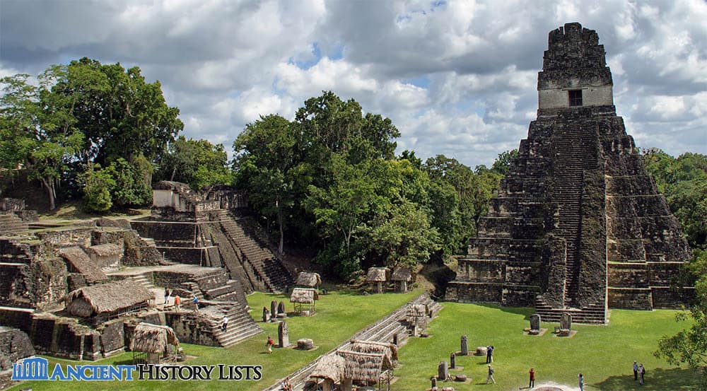 Maya temple in Tikal