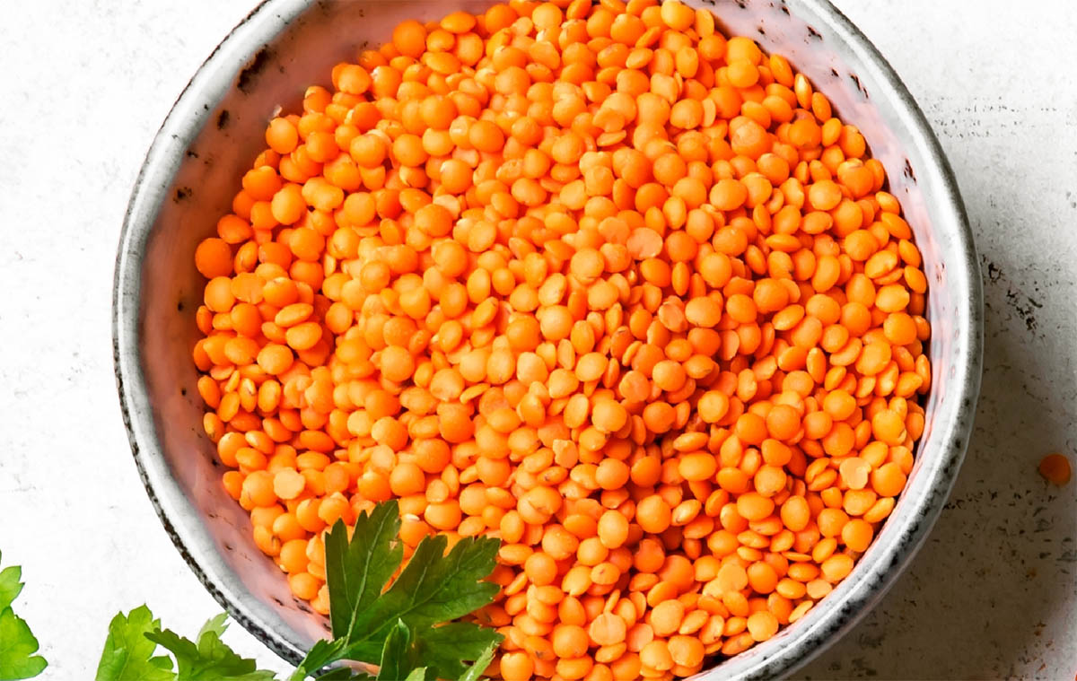 Red lentils