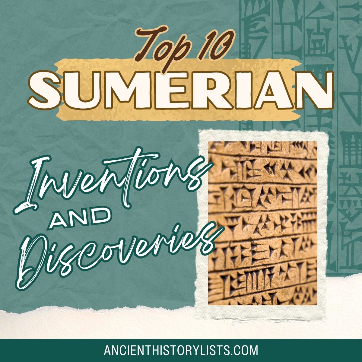 Sumerian Inventions and Discoveries
