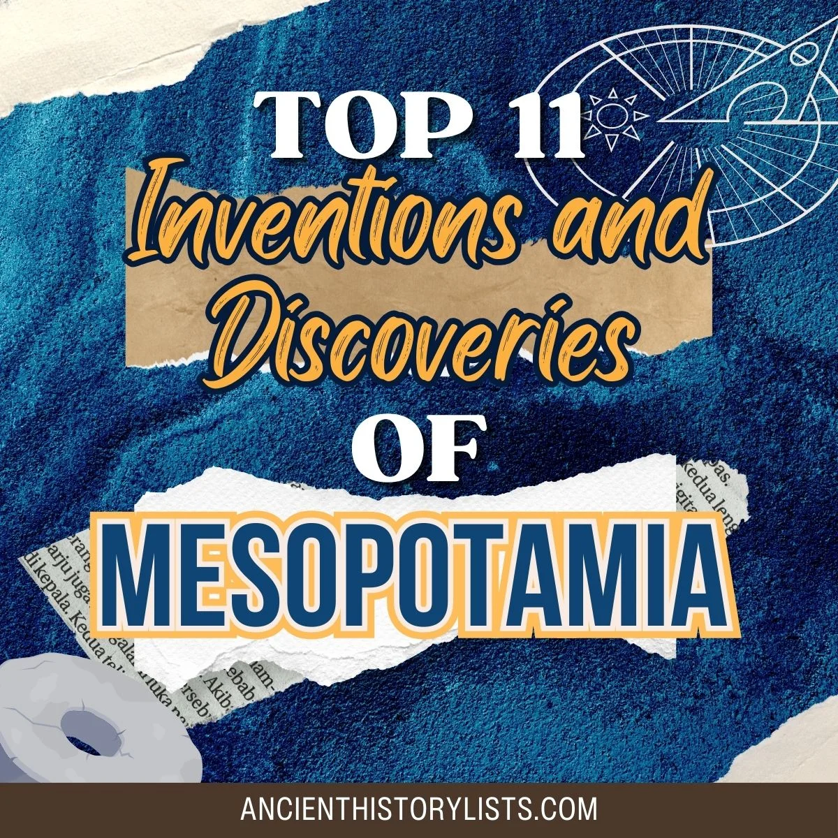 mesopotamia invent the sailboat Discoveries of Mesopotamia